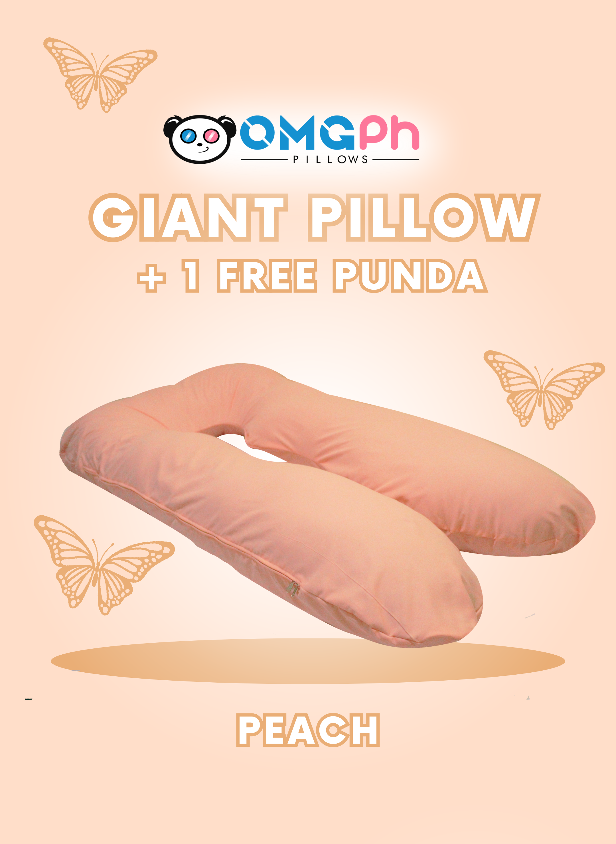 𝐎𝐌𝐆𝐏𝐡 𝐀𝐮𝐭𝐡𝐞𝐧𝐭𝐢𝐜 𝐆𝐢𝐚𝐧𝐭 5 FT, 3.5 KG U-Shaped Pregnancy Maternity Pillow 𝐁𝐔𝐘 𝟏 𝐏𝐢𝐥𝐥𝐨𝐰 + 𝐅𝐑𝐄𝐄 𝟐 𝐏𝐮𝐧𝐝𝐚