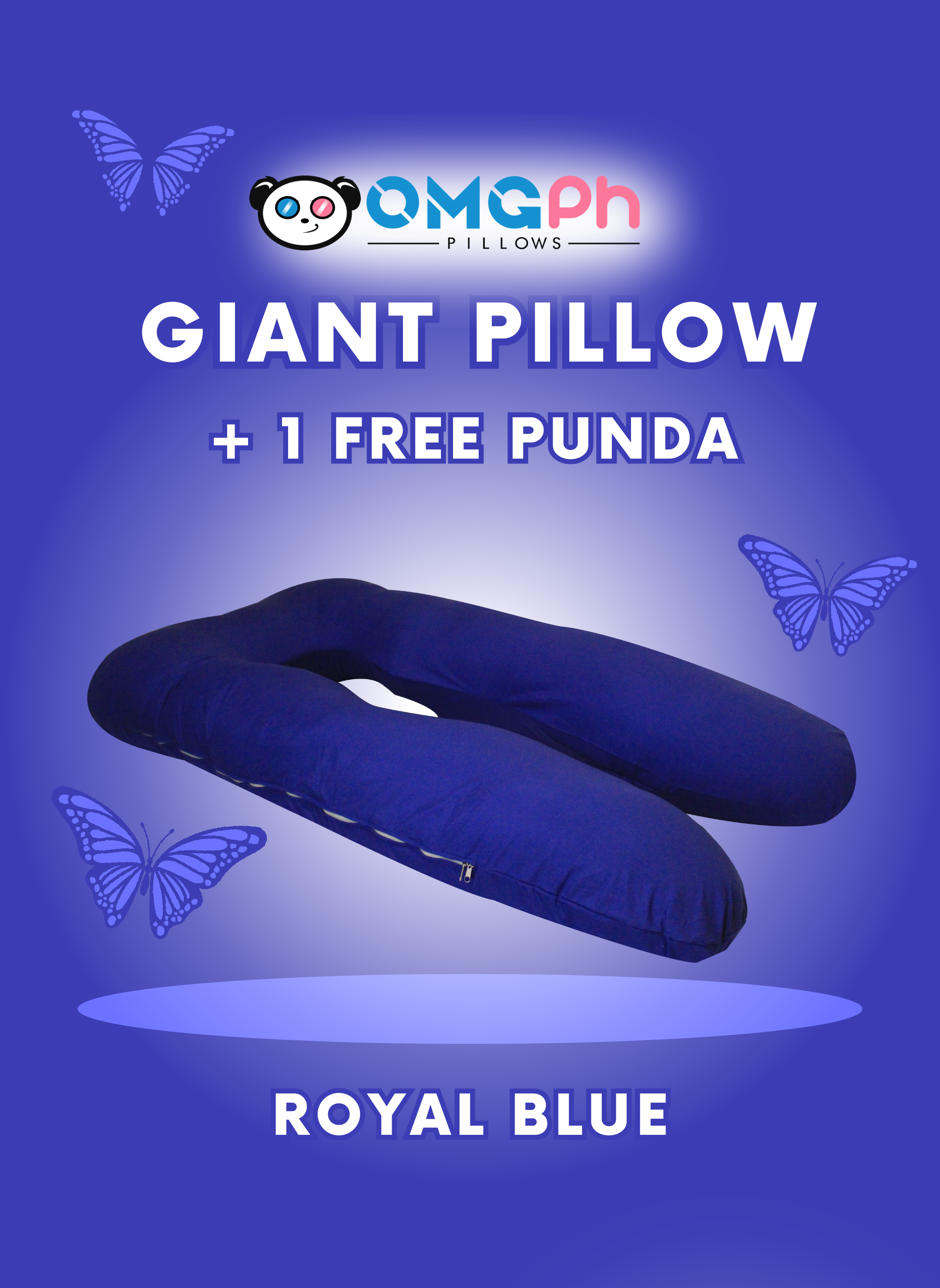 𝐎𝐌𝐆𝐏𝐡 𝐀𝐮𝐭𝐡𝐞𝐧𝐭𝐢𝐜 𝐆𝐢𝐚𝐧𝐭 5 FT, 3.5 KG U-Shaped Pregnancy Maternity Pillow 𝐁𝐔𝐘 𝟏 𝐏𝐢𝐥𝐥𝐨𝐰 + 𝐅𝐑𝐄𝐄 1 𝐏𝐮𝐧𝐝𝐚