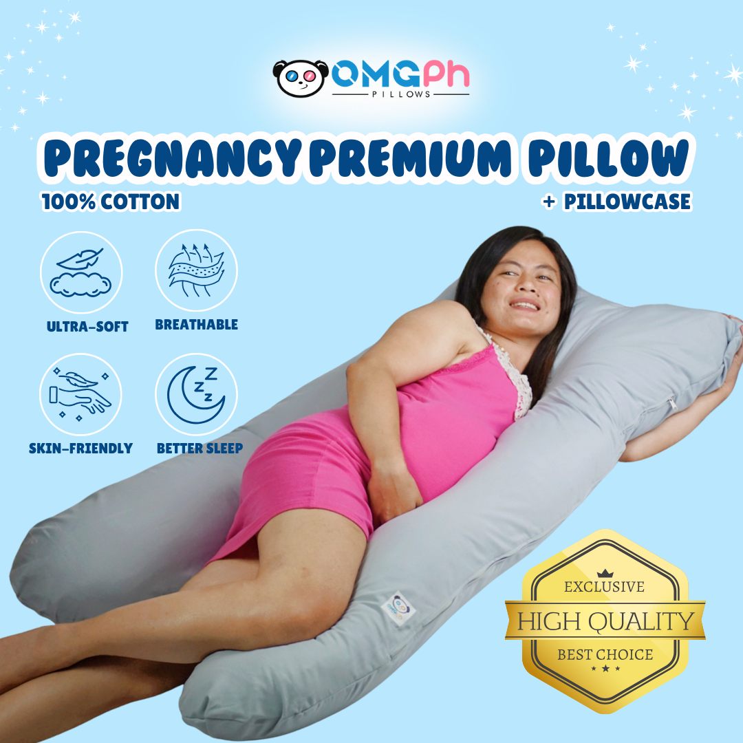 𝐎𝐌𝐆𝐏𝐡 𝐀𝐮𝐭𝐡𝐞𝐧𝐭𝐢𝐜 𝐏𝐫𝐞𝐦𝐢𝐮𝐦 4.6 FT 2.5 KG U-Shaped Pregnancy Maternity Pillow 𝐁𝐔𝐘 𝟏 𝐏𝐢𝐥𝐥𝐨𝐰 + 𝐅𝐑𝐄𝐄 𝟏 𝐏𝐮𝐧𝐝𝐚