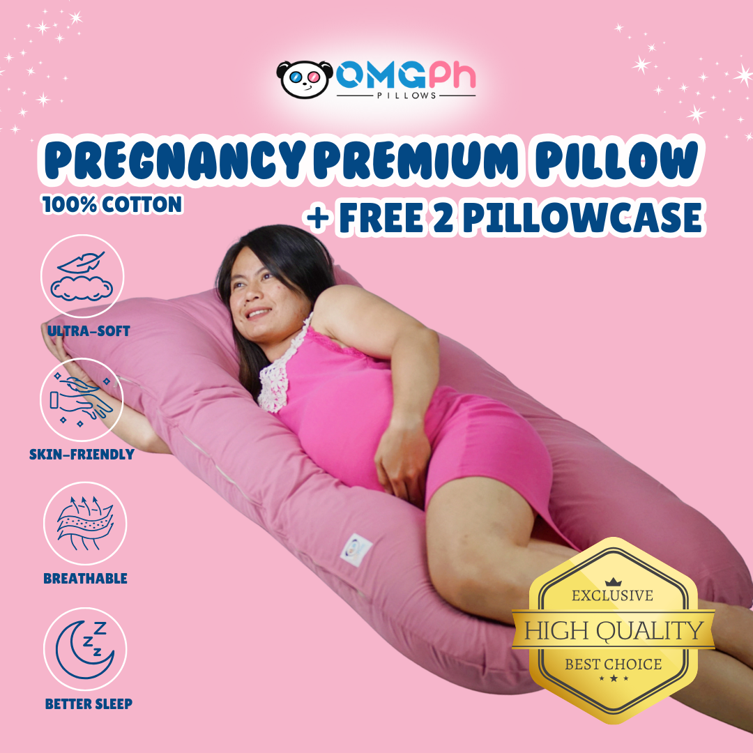 𝐎𝐌𝐆𝐏𝐡 𝐀𝐮𝐭𝐡𝐞𝐧𝐭𝐢𝐜 𝐏𝐫𝐞𝐦𝐢𝐮𝐦 4.6 FT 2.5 KG U-Shaped Pregnancy Maternity Pillow 𝐁𝐔𝐘 𝟏 𝐏𝐢𝐥𝐥𝐨𝐰 + 𝐅𝐑𝐄𝐄 2 𝐏𝐮𝐧𝐝𝐚