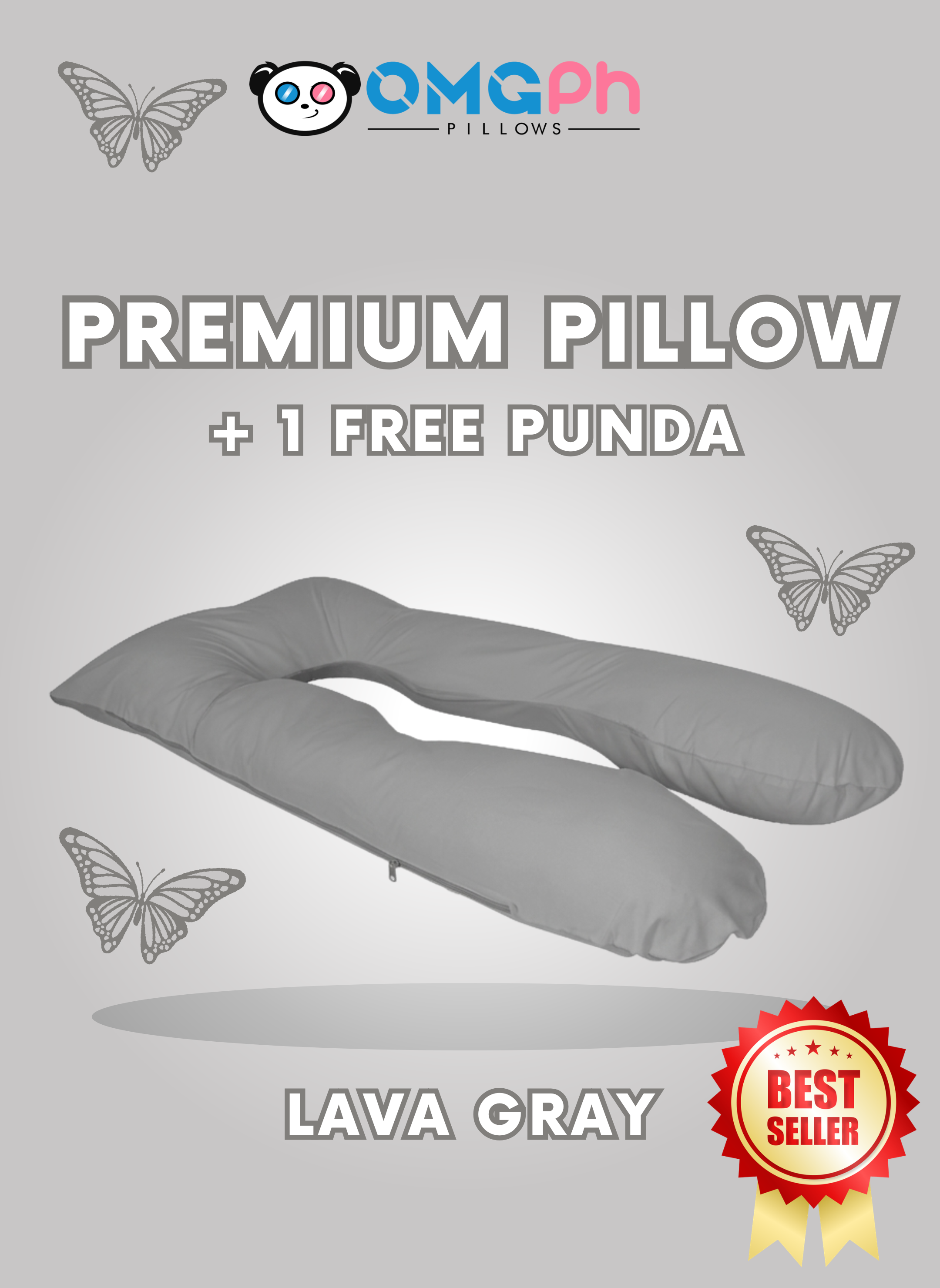 𝐎𝐌𝐆𝐏𝐡 𝐀𝐮𝐭𝐡𝐞𝐧𝐭𝐢𝐜 𝐏𝐫𝐞𝐦𝐢𝐮𝐦 4.6 FT 2.5 KG U-Shaped Pregnancy Maternity Pillow 𝐁𝐔𝐘 𝟏 𝐏𝐢𝐥𝐥𝐨𝐰 + 𝐅𝐑𝐄𝐄 𝟏 𝐏𝐮𝐧𝐝𝐚